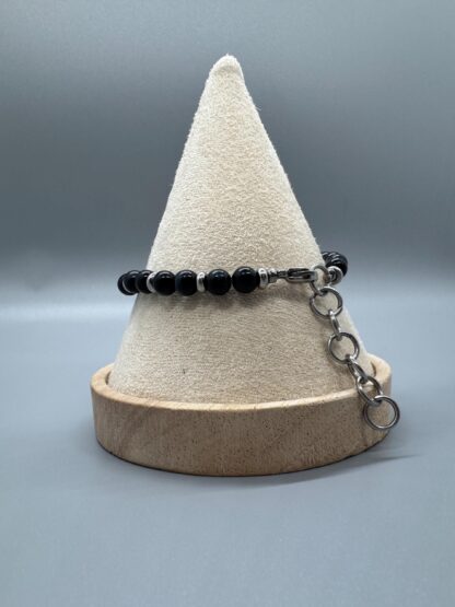 Blue Tigers Eye Bracelet - Image 4