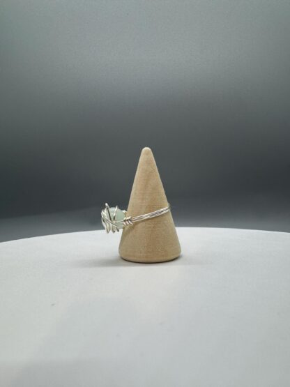 Cat Seafoam Wire Wrapped Ring - Image 9