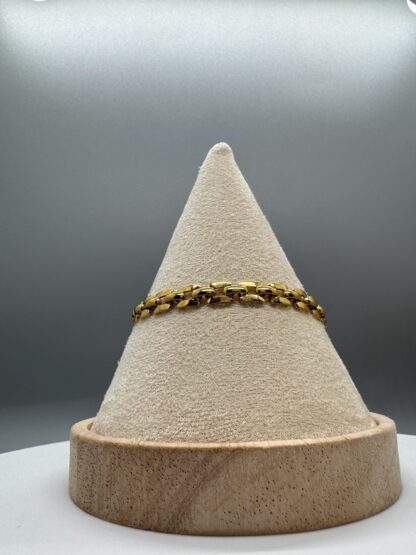 Handcrafted Chain Bracelet in Gold or Silver - Image 7